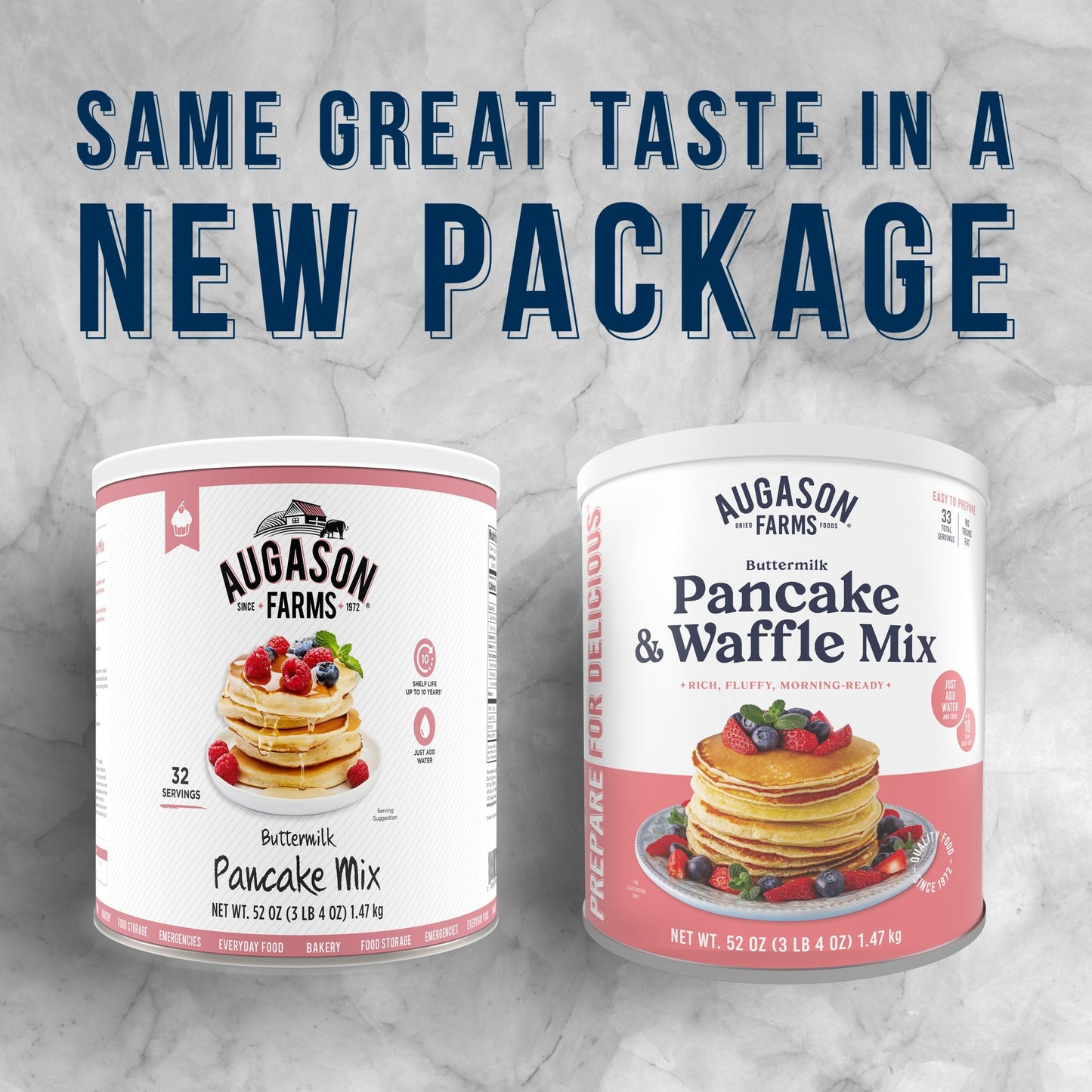 Buttermilk Pancake Mix Can, 33 Servings