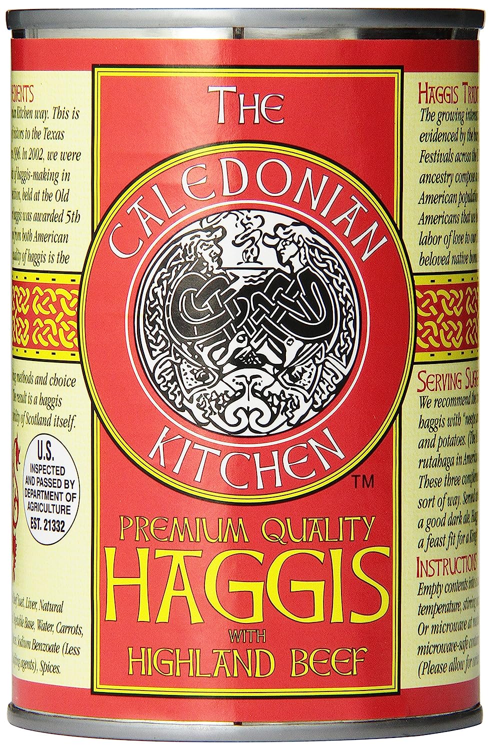 Caledonian Kitchen Haggis - Canned & Packaged Spiced Meats