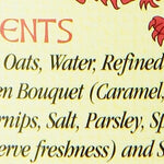 A nutritional facts label for Caledonian Kitchen Haggis with Highland Beef. The label shows that each serving of haggis contains 170 calories, 460 mg of sodium, 2 g of fiber, 2 g of sugars, and 8 g of protein.