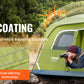 VEVOR Camping Tent, 10 x 9 x 6.5 ft Fit for 6 Person, Waterproof Lightweight Backpacking Tent, Easy Setup, with Door and Window, for Outdoor Family Camping, Hiking, Hunting, Mountaineering Travel