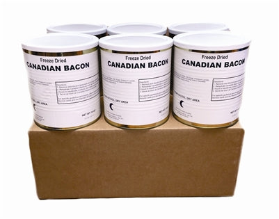 Freeze Dried Canadian Bacon by Military Surplus