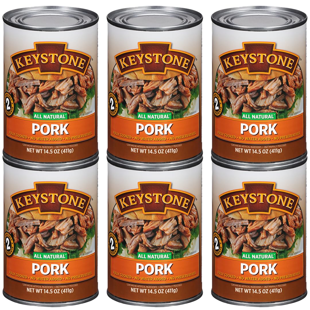 Keystone Meats All Natural Pork 14.5 Oz Can