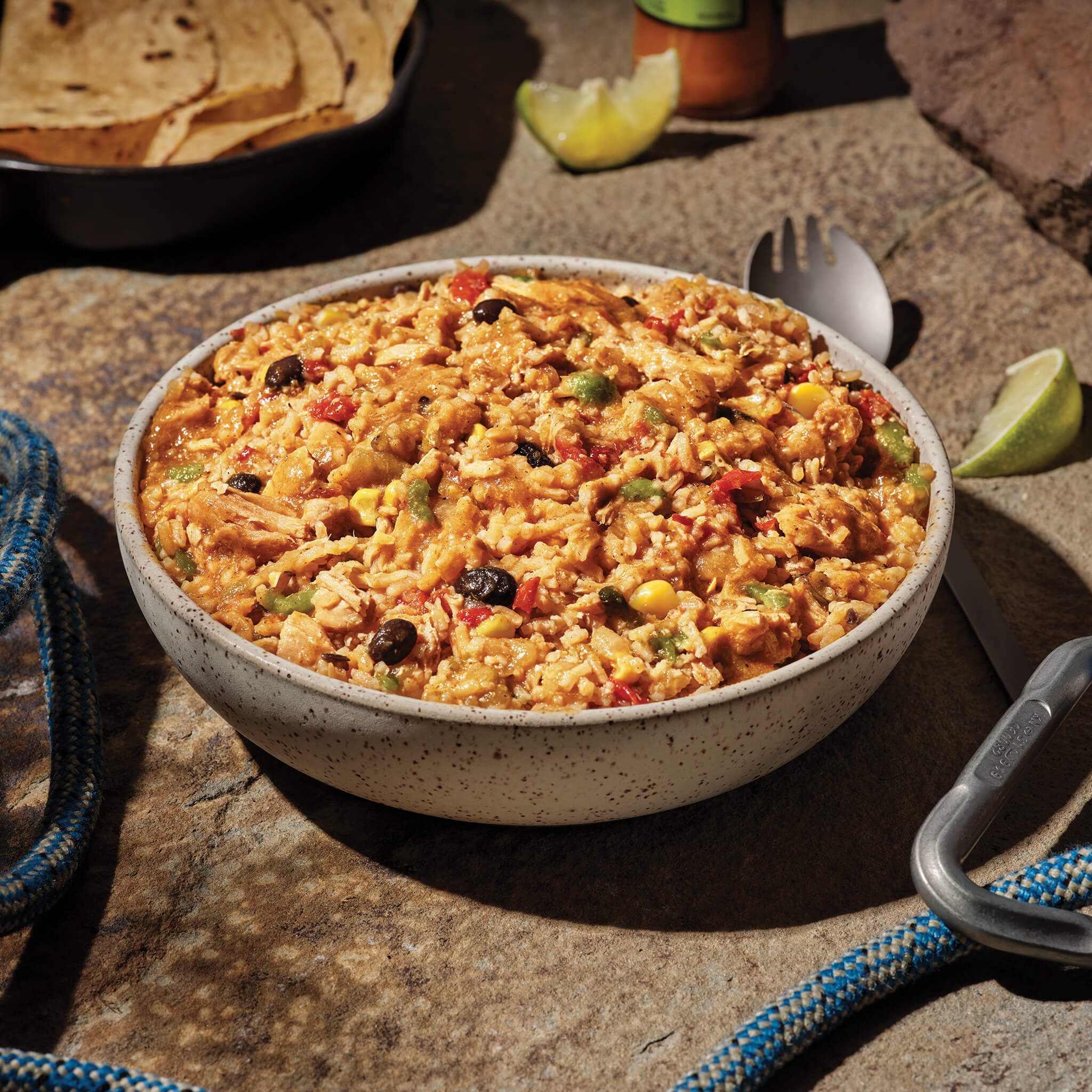 Mountain House Chicken Fajita Bowl - Lifestyle