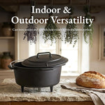 Volcano Grills Cast Iron Vintage Style Dutch Oven for Camping thumbnail 6