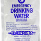 DATREX Emergency Water Pouch for Disaster or Survival, 125 ml Each