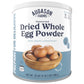 Pasteurized Dried Whole Egg Powder Can, 85 Servings