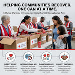 American Red Cross Emergency Purified Drinking Water, Case of 12, 50-Year Shelf Life, Hermetically Sealed Aluminum Cans, BPA-Free, 2.5–5 Day Supply Per Person, Emergency & Everyday Preparedness