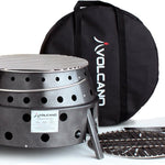 Volcano Grills 2 Fuel Charcoal & Wood Collapsible Stove