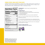 Cooked Freeze Dried Beef Steak Dices Can, 13 Servings