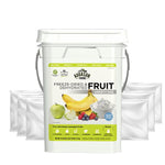 Dehydrated & Freeze Dried Fruit Variety Pail, 86 Servings