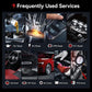 iCarsoft CR Genius(2005) OBD2 Scanner for All Vehicle, All System Scan Tool, Powerful Bidirectional Actuation Test/Full Reset/Battery Test Registration Car Code Reader, Touchscreen, Auto VIN/Scan