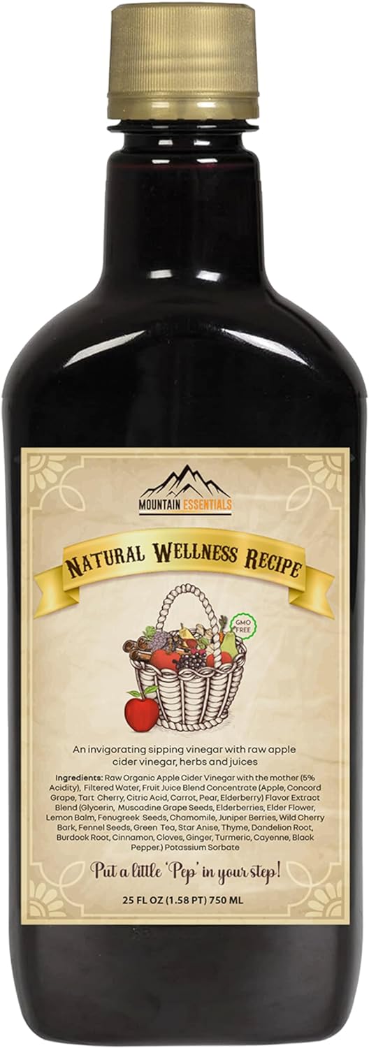 Mountain Essentials Apple Cider Vinegar(ACV) Liquid, 25 OZ
