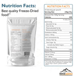 MOUNTAIN ESSENTIALS Freeze Dried Chicken Dices - Pouch Fully Cooked Ready to Eat | 7-Year Shelf Life