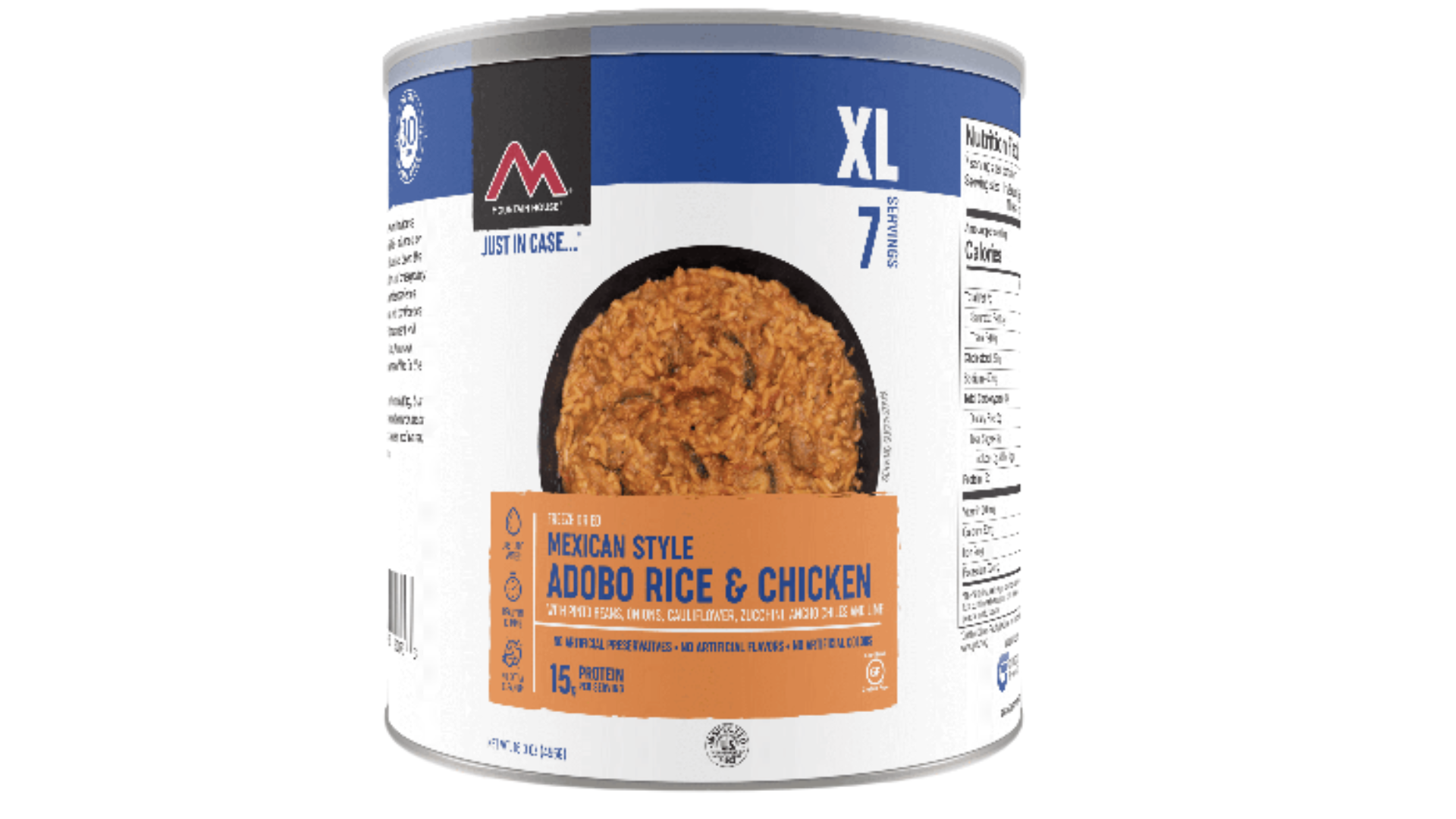 Mexican Adobe rice & chicken (01 Can) XL - 7 Servings