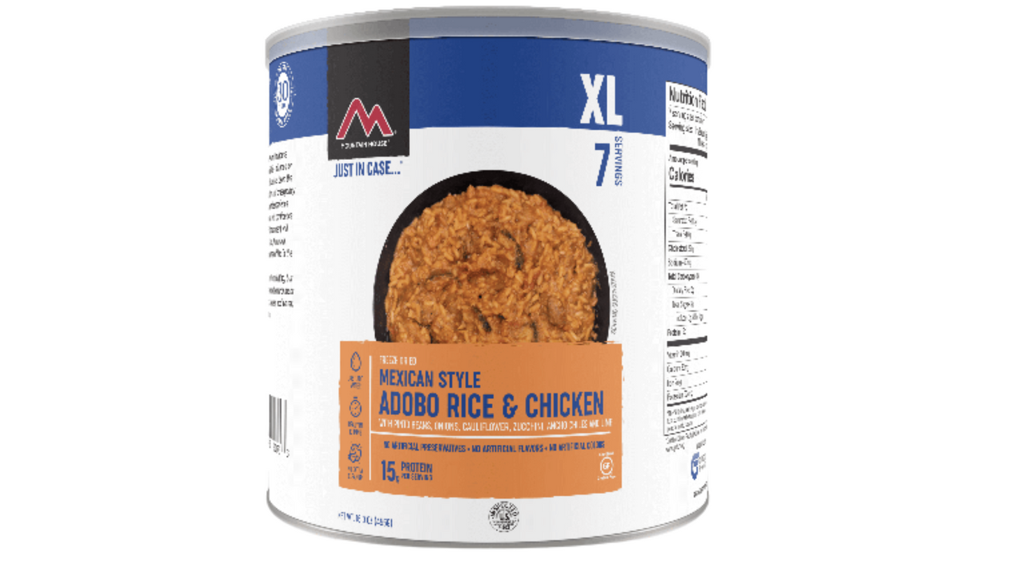 Mexican Adobe rice & chicken (01 Can) XL - 7 Servings