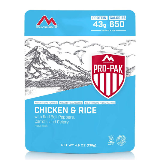 Chicken & Rice Pro-Pak Freeze Dried Food