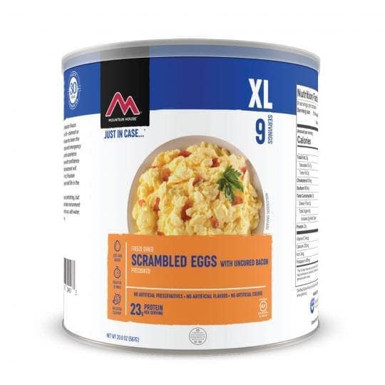 1 x Scrambled Eggs with Bacon XL (9 servings)