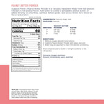 Peanut Butter Powder Can, 60 Servings