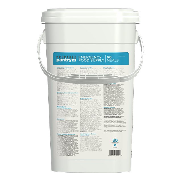 Prepared Pantry 60-Meal Food Supply