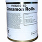 Military Surplus Freeze Dried Cinnamon Rolls in #10 Can - Case of 6