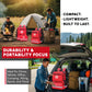 SAFECASTLE Emergency Tactical Kit for Hurricane, Flood, Earthquake, Tsunamis