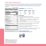 Sugar & Honey Powder Blend Can, 227 Servings