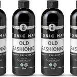 Tonic Man Old Fashioned Organic Wellness Tonic Made with Raw Apple Cider Vinegar Kosher Organic Apple & Grape Juices with 12 Herbs & Spices Energize Body