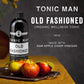 Tonic Man Old Fashioned Organic Wellness Tonic Made with Raw Apple Cider Vinegar Kosher Organic Apple & Grape Juices with 12 Herbs & Spices Energize Body