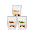 NuManna Triple Grab-n-Go - 3 Grab n Go Buckets, 240 Total Servings