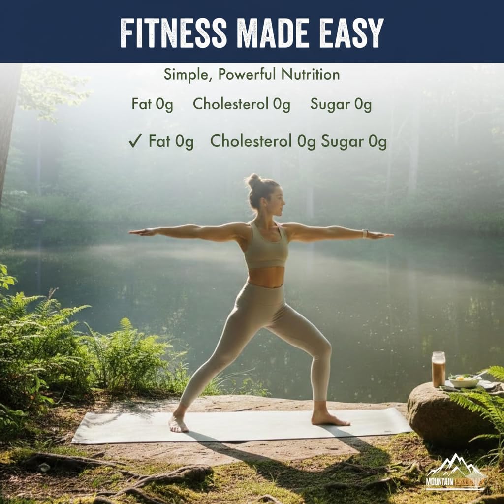 Egg White Protein Crystal Powder- 24g Protein- Single Ingredient-Unflavored 100% Pure Pasteurized Dried Egg Whites-