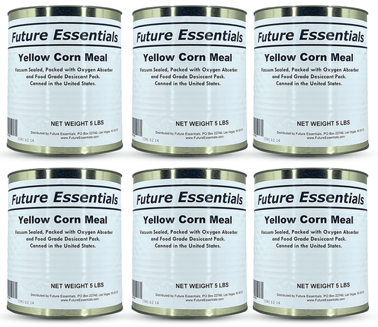 Yellow Corn Meal by Future Essentials 6 Cans