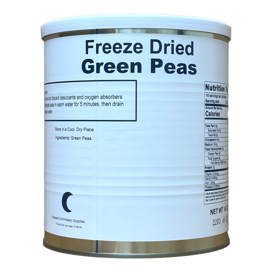 Military Surplus Freeze Dried Holiday Variety - Pack of 6 Cans #10