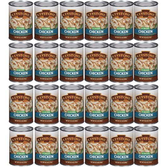 Keystone Meats All Natural Canned Chicken, 14.5 Ounce