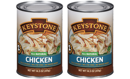 Keystone Meats All Natural Canned Chicken, 14.5 Ounce 2 cans