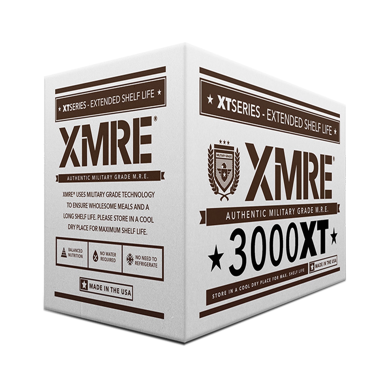 XMRE 3000XT 24hr Ration -  Case of 6 Meals FRH