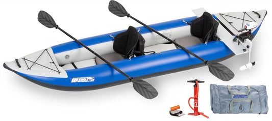 Sea Eagle Inflatable 380X Explorer Kayak Pro Carbon Package
