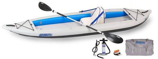 FastTrack 385ft Inflatable Whitewater Kayak - Deluxe Solo
