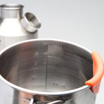 Kelly Kettle Camping Cups (Stainless Steel) Set of 2 mugs. 17 oz. Large and 12 oz small Lip Guard