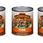 Keystone Meats All Natural Canned Pork, 28 Ounce 3 cans