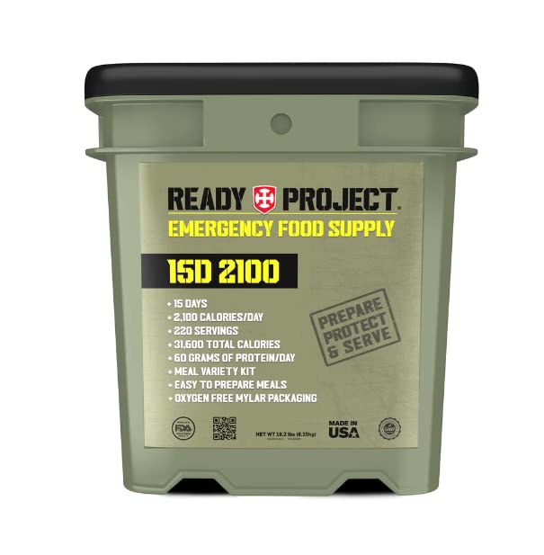 Ready Project® 15D 2100 (220 Serving Emergency Food Supply)
