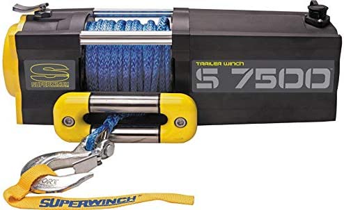 Superwinch S7500SR 12V Synthetic Rope Winch - 1475201