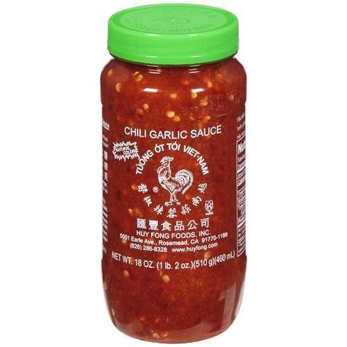 Huy Fong Chili Garlic Sauce, 18 Oz