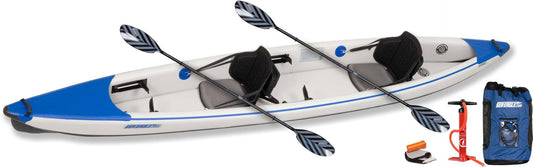 Sea Eagle 473rl RazorLite Inflatable Kayak Pro Tandem Package - Safecastle