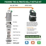 Kelly Kettle® Scout – Medium Stainless Steel Camp Kettle