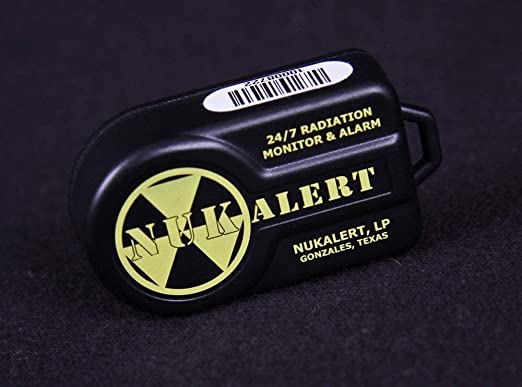 NukAlert Alarm Keychain with RADTriage FIT Personal Radiation Detector