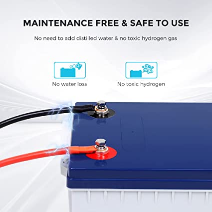 Renogy 12V 200AH Rechargeable Deep Cycle Hybrid GEL Battery