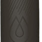 Hydrapak Flux - Collapsible Backpacking Water Bottle (1 Liter) - BPA Free, Ultra Light, Spill-Proof Twist Cap - Mammoth Grey