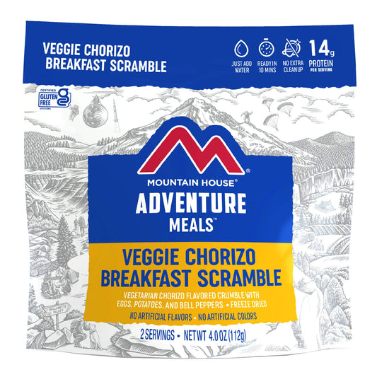 Veggie Chorizo Breakfast Scramble - Pouch (6/case) Clean Label