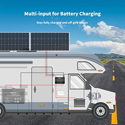 Renogy 12V 50A DC On-Board Input MPPT Charger