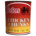Yoder's  Canned Chicken Chunks Case (12 Cans) - Safecastle